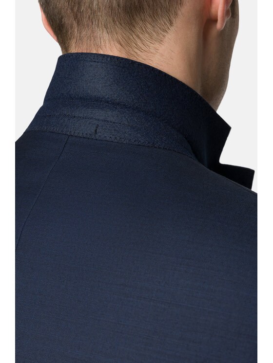 Lancerto Lancerto Garnitur Acapulco GA073123000012 Granatowy Slim Fit