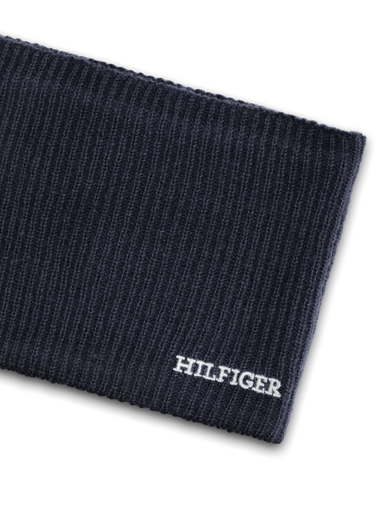 Tommy Hilfiger Tommy Hilfiger Set căciulă și fular tip guler AU0AU01938 Bleumarin