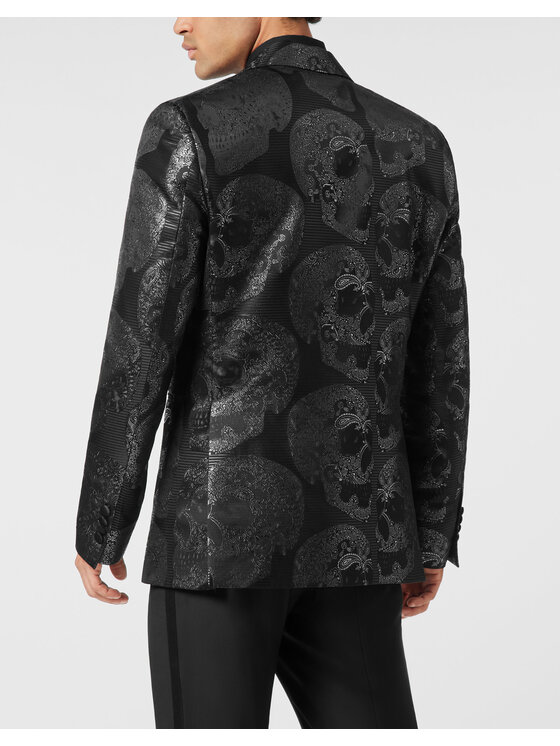 PHILIPP PLEIN PHILIPP PLEIN Giacca da abito 26103 Nero Fitted Fit