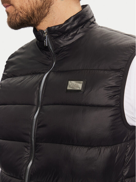 KARL LAGERFELD KARL LAGERFELD Жилет 505091 551590 Чорний Regular Fit