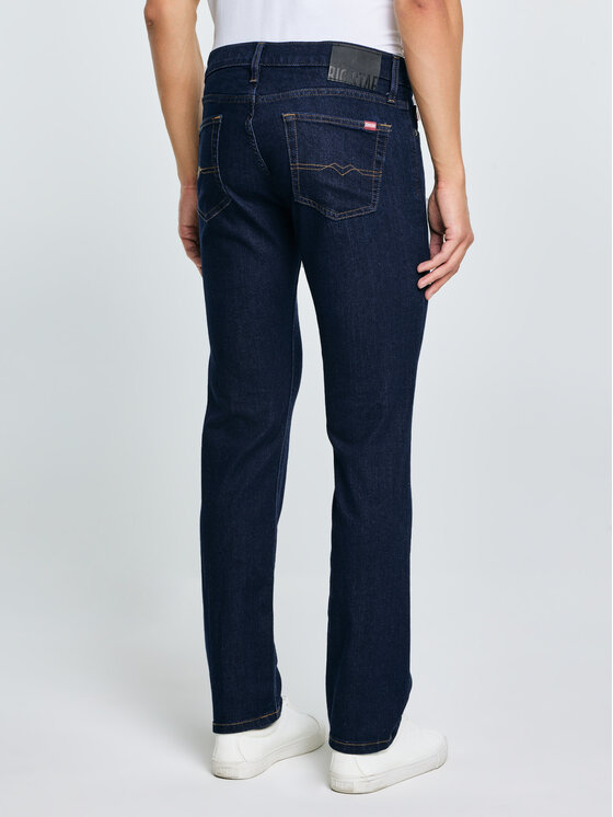 BIG STAR BIG STAR Jeansy TERRY Granatowy Slim Fit