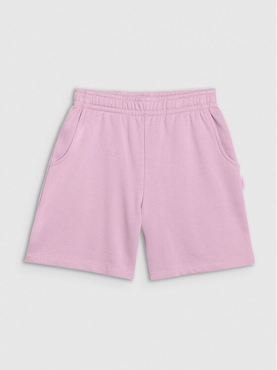 4F 4F Szorty sportowe 4FJWspring_summer_2025TSHOF483 Fioletowy jasny Regular Fit