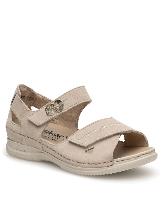 Rieker Rieker Sandalen V7474-60 Beige