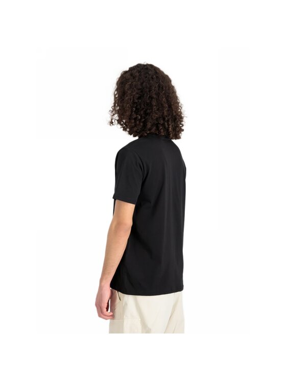 Alpha Industries Alpha Industries T-Shirt AI.146509-03 Czarny Regular Fit