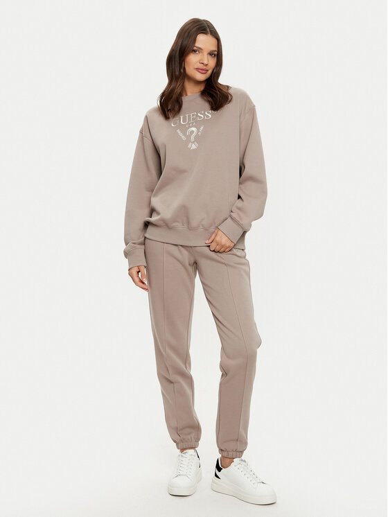 Guess Guess Суитшърт V5RQ12 KC3D2 Сив Regular Fit