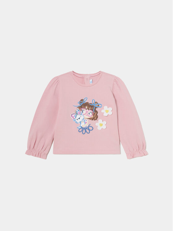 Mayoral Mayoral Bluse 1015 Rosa Regular Fit