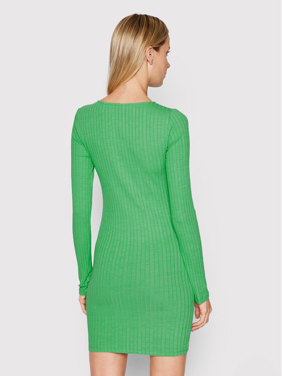 Noisy May Noisy May Ikdienas kleita Paula 27021494 Zaļš Slim Fit