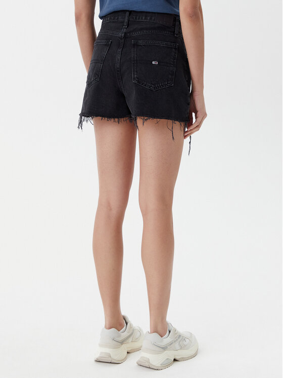 Tommy Jeans Tommy Jeans Szorty jeansowe DW0DW20097 Czarny Regular Fit