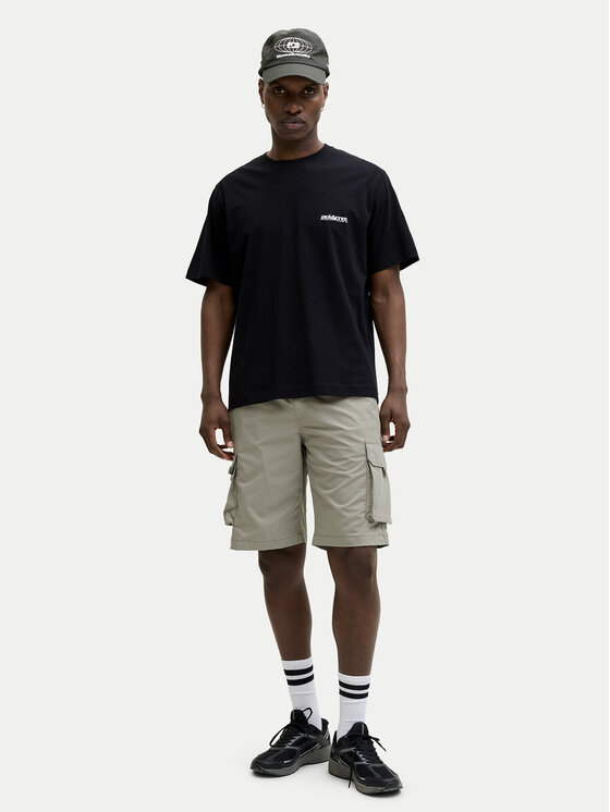 Jack & Jones Jack & Jones Kratke hlače iz tkanine Cole Ivan 12288611 Zelena Regular Fit