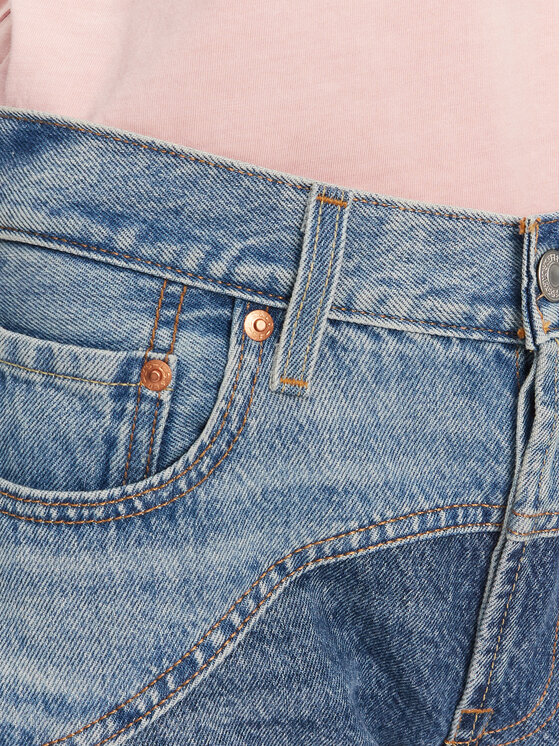 Levi's® Levi's® Džínsy Western 501® 001V3-0001 Modrá Regular Fit