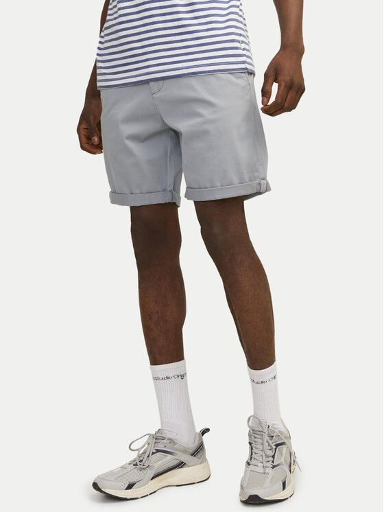 Jack&Jones Jack&Jones Kratke hlače Jpstbowie 12165604 Siva Regular Fit