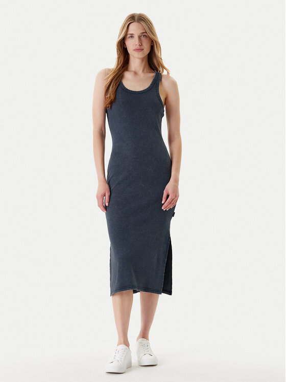 Mustang Mustang Kasdieninė suknelė Mona 1016535 Tamsiai mėlyna Slim Fit