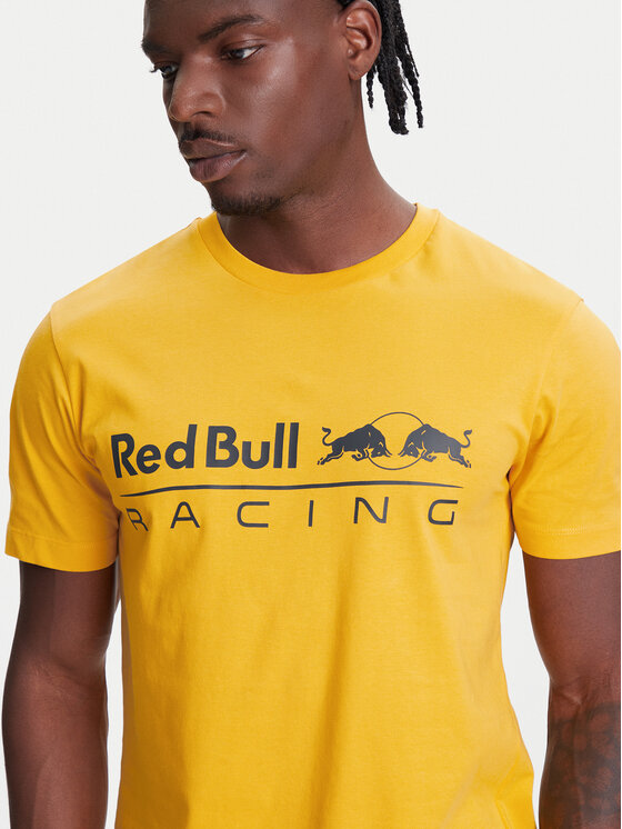 Pepe Jeans Pepe Jeans Тишърт Red Bull Racing Logo RM500016 Жълт Regular Fit