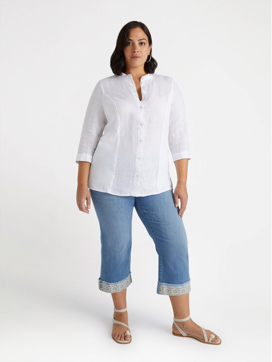 Fiorella Rubino Fiorella Rubino Jeansy P413T004987N004 Turkusowy Regular Fit
