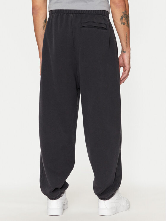Under Armour Under Armour Spodnie dresowe UA Icon Heavyweight 1386554 Czarny Oversize