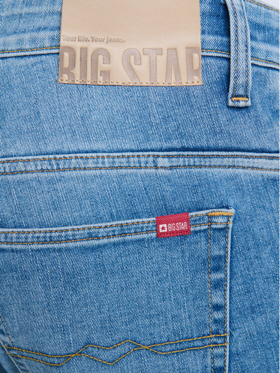 BIG STAR BIG STAR Jeansy DERIC Niebieski Skinny Fit