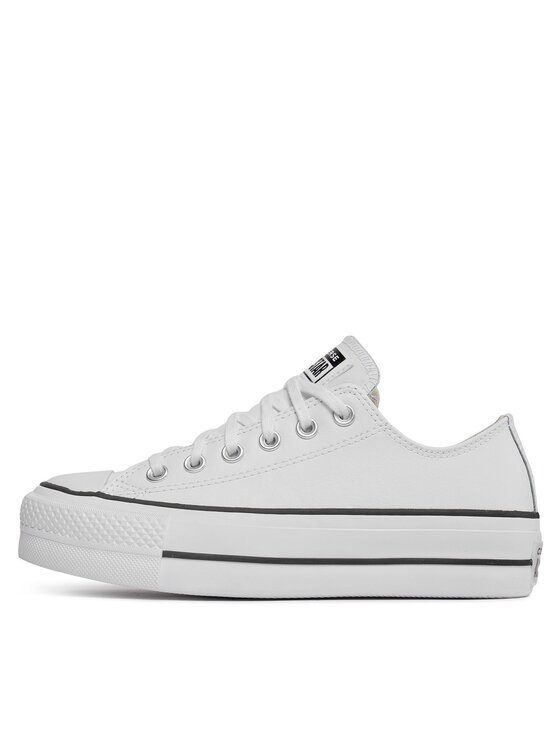 Converse Converse Plátenky Chuck Taylor All Star Lift Clean Ox 561680C Biela