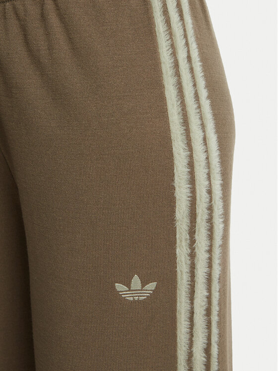 adidas adidas Spodnie dresowe Firebird KS7362 Brązowy Regular Fit