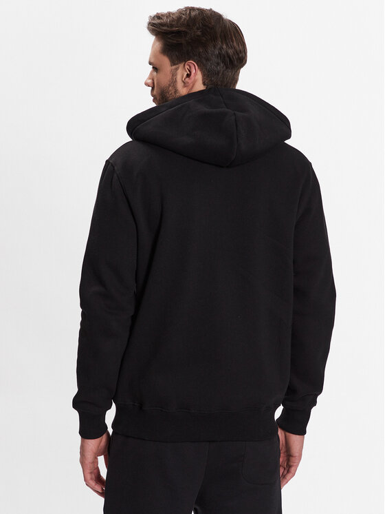 Alpha Industries Alpha Industries Pulóver Basic Zip 118342 Fekete Regular Fit