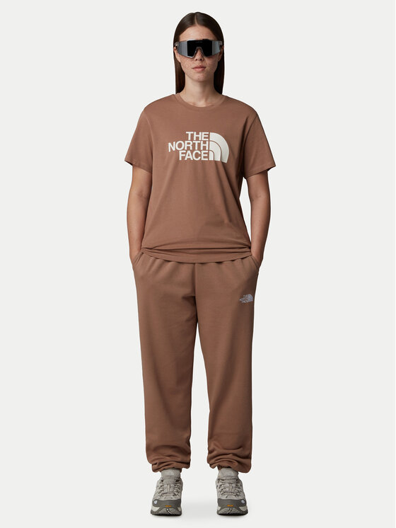 The North Face The North Face T-shirt Easy NF0A8A6G Marrone Loose Fit