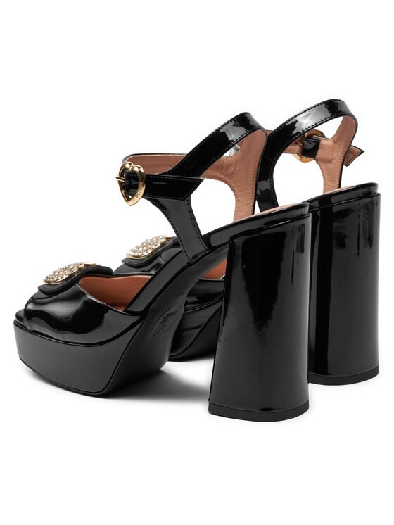 LOVE MOSCHINO LOVE MOSCHINO Sandały JA1608CG0IIH0000 Czarny