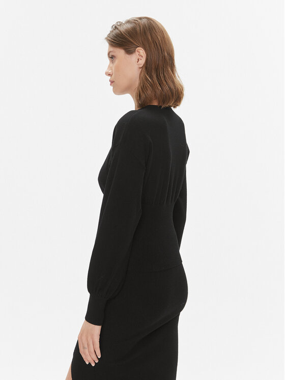 PINKO Pinko Džemper Chioccia 101848 A15S Crna Regular Fit
