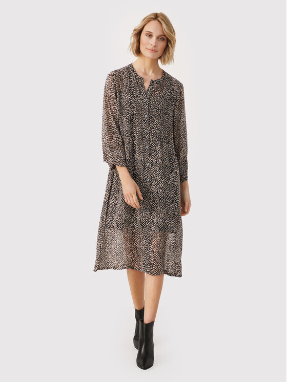 Part Two Part Two Hemdkleid Oliva 30306964 Braun Regular Fit