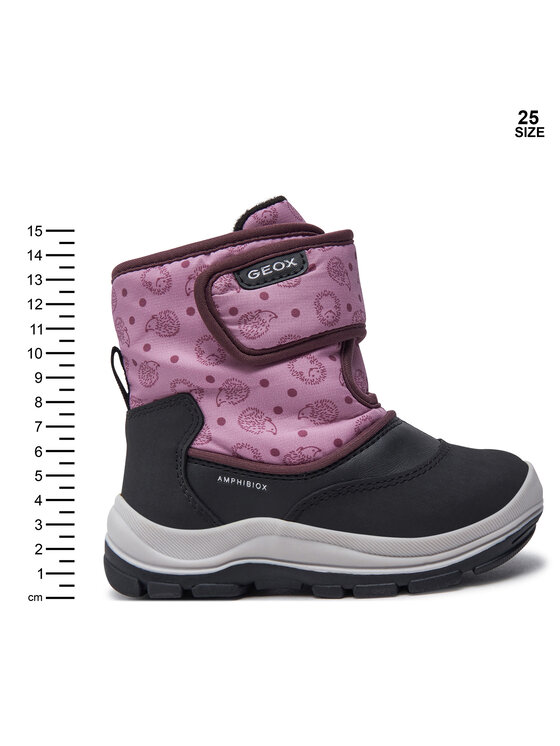 Geox Geox Sněhule B Flanfil Girl B Abx B263WG 0BCMN C0724 S Černá