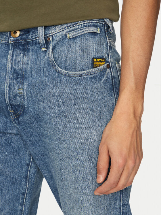 G-Star Raw G-Star Raw Jeansy Morry Fwd D26141-D776 H140 Niebieski Regular Fit