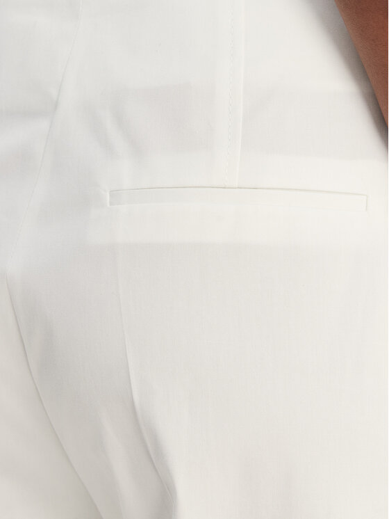 BOSS BOSS Kalhoty culottes Tulotta 50551913 Bílá Relaxed Fit