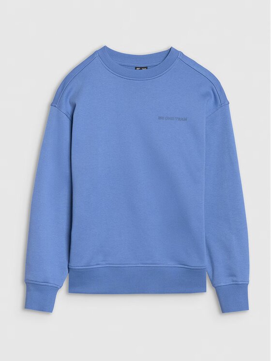 4F 4F Felpa 4FJWSS25TSWSM1713-34S Blu Oversize
