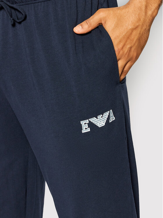 Emporio Armani Underwear Emporio Armani Underwear Teplákové kalhoty 111652 1A526 00135 Tmavomodrá Regular Fit