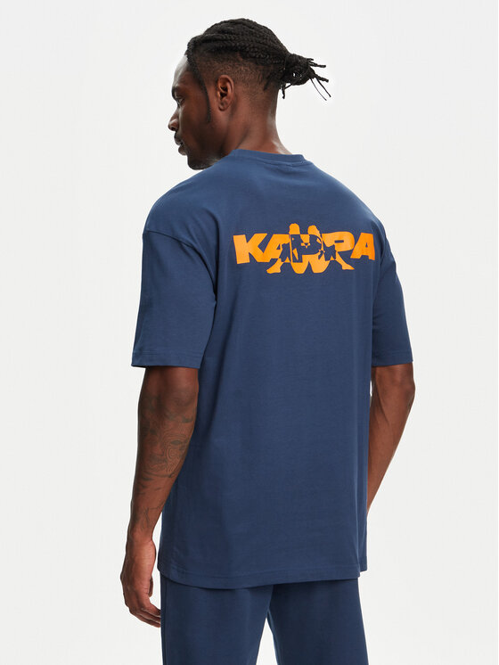 Kappa Kappa Tričko Nyle 351S5GW Modrá Regular Fit