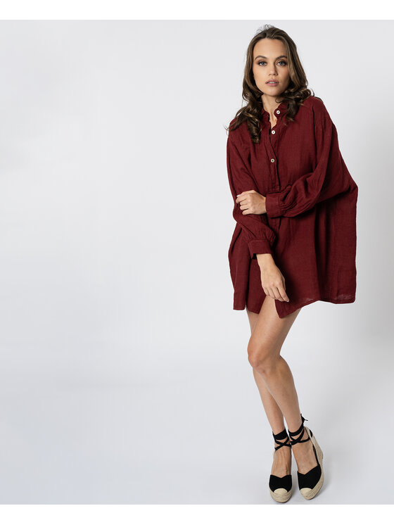 ACANFORA ACANFORA Camicia 3670-IND Rosso Regular Fit