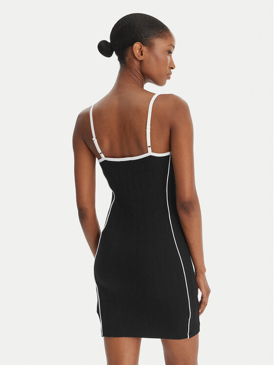 Guess Jeans Guess Jeans Vsakodnevna obleka W6GKY1 KF641 Črna Slim Fit