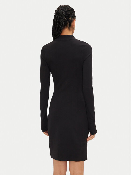 Calvin Klein Jeans Calvin Klein Jeans Rochie de zi J20J225395 Negru Slim Fit