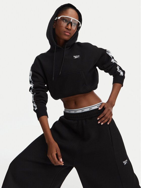 Reebok Reebok Sweatshirt Daniella RK25684CCW Schwarz Regular Fit