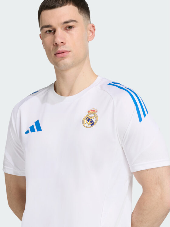 adidas adidas Koszulka techniczna 152033 Biały Slim Fit