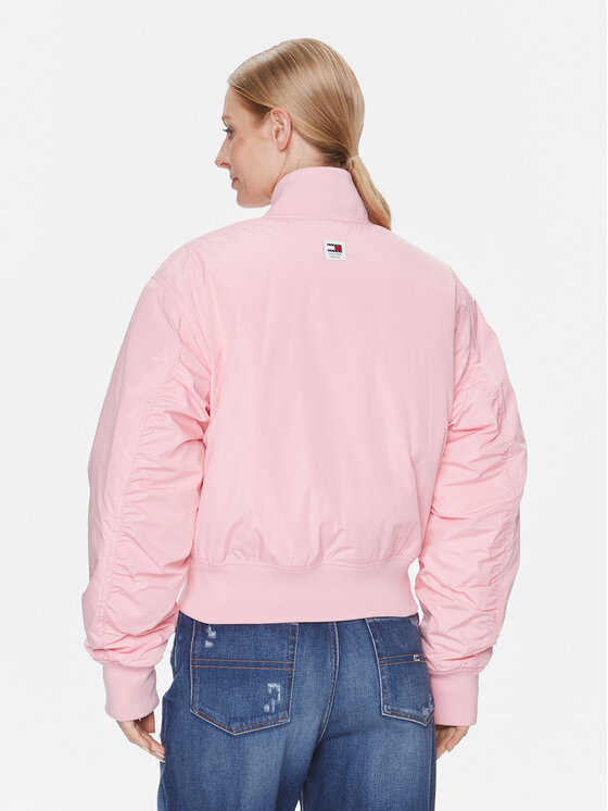 Tommy Jeans Tommy Jeans Bomberjacke Classics DW0DW17240 Rosa Regular Fit