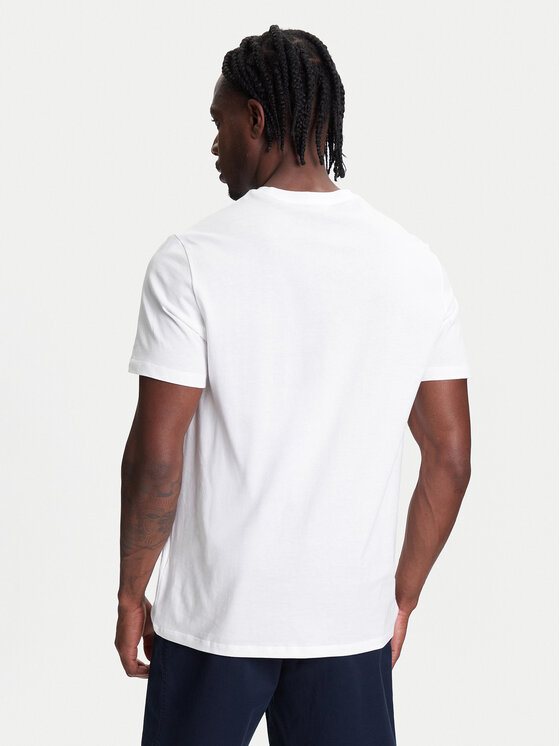 Calvin Klein Calvin Klein Tricou Box Tape Graphic LV04RC854G Alb Regular Fit