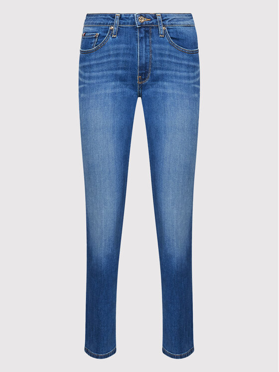 Tommy Hilfiger Tommy Hilfiger Τζιν Gramercy WW0WW34547 Μπλε Mom Fit