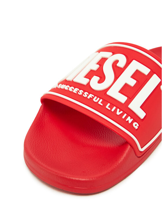 Diesel Diesel Pantoletten Y02854 P4441 H8991 Rot
