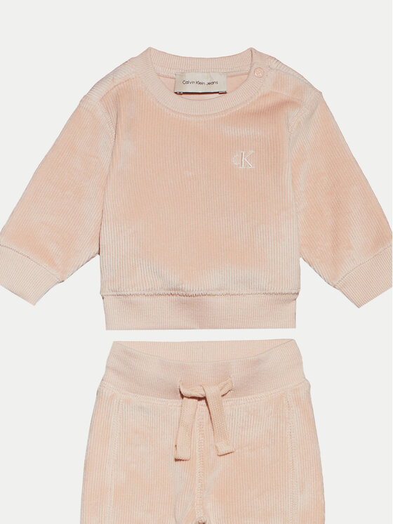 Calvin Klein Jeans Calvin Klein Jeans Jogginganzug IN0IN00236 Rosa Regular Fit