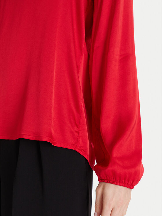Maryley Maryley Blusa 25IB824/18MA Rosso Regular Fit