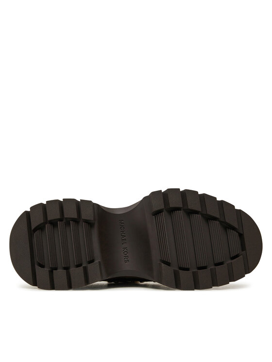 MICHAEL Michael Kors MICHAEL Michael Kors Nizki čevlji Shiloh Bootie 40F4SSFE8L Rjava