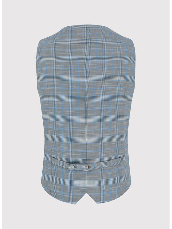 Pako Lorente Pako Lorente Kamizelka P24SF-8X-011 Szary Slim Fit