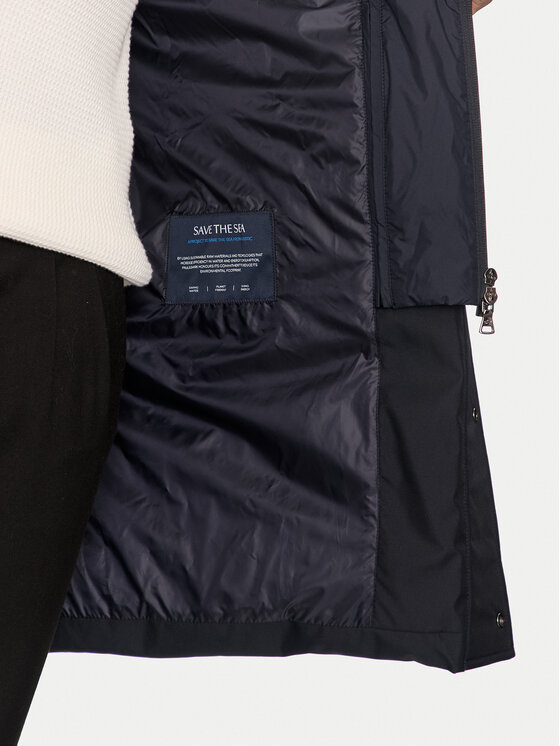 Paul&Shark Paul&Shark Μπουφάν πουπουλένιο 14312350 Σκούρο μπλε Regular Fit