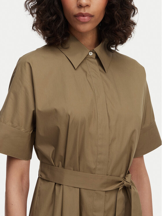 Marella Marella Košilové šaty Emme by Marella Fauna 2615221172 Hnědá Regular Fit