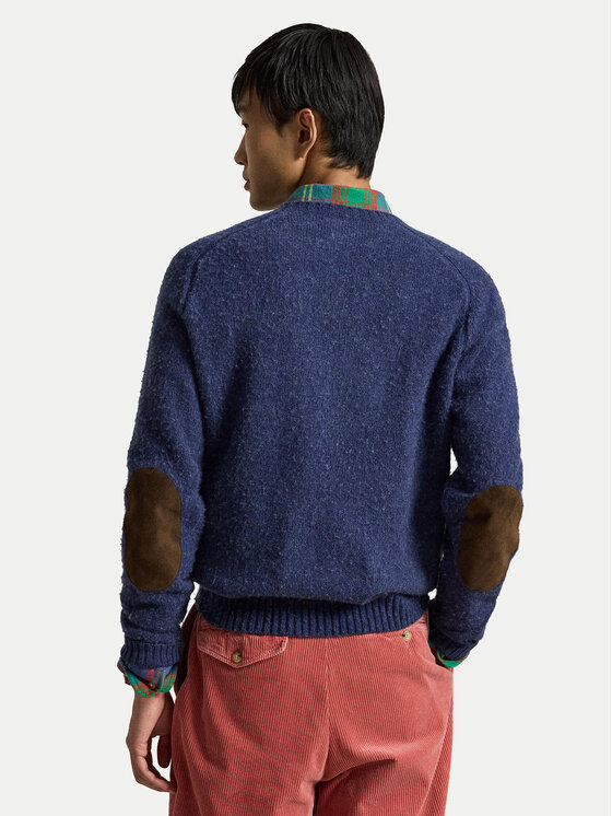 Polo Ralph Lauren Polo Ralph Lauren Πουλόβερ 710B27270004 Σκούρο μπλε Regular Fit