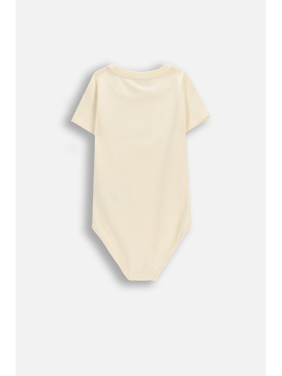 Coccodrillo Coccodrillo Dětské body WC6112201GGJ-003 Écru Regular Fit